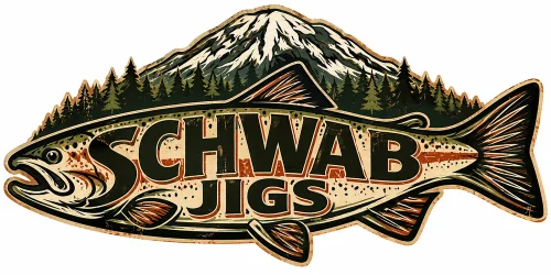 Schwab fishing jigs original logo